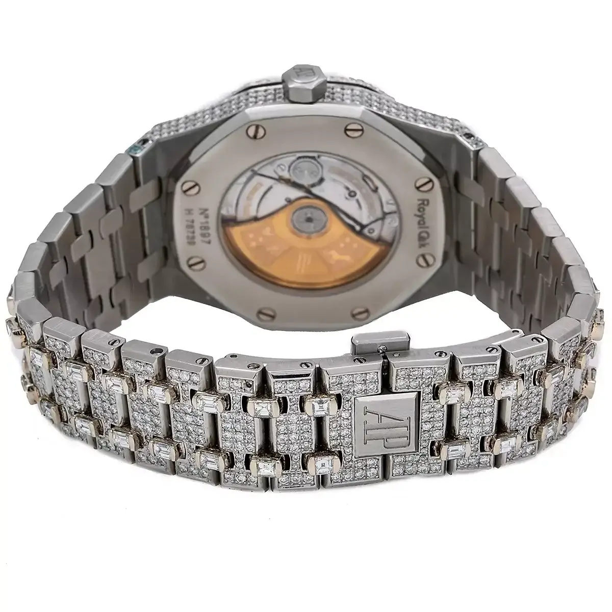 41mm AP Royal Oak Bust Down Men’s Diamond Watch 29.75ct - image 2