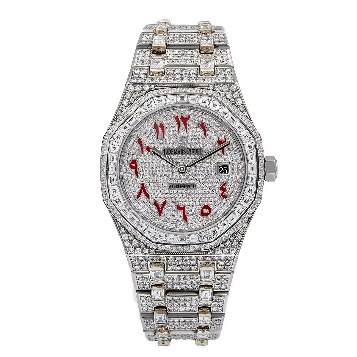 41mm AP Royal Oak Bust Down Men’s Diamond Watch 29.75ct - image 3