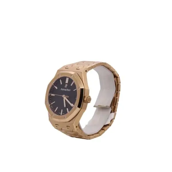 AP Royal Oak Selfwinding, 41mm, 18k Rose Gold, Black Dial, 15500OR.OO.1220OR.01 - image 4
