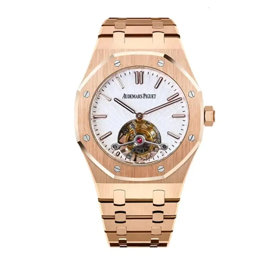 AP Royal Oak Tourbillon Rose Gold 41MM Watch - image 2