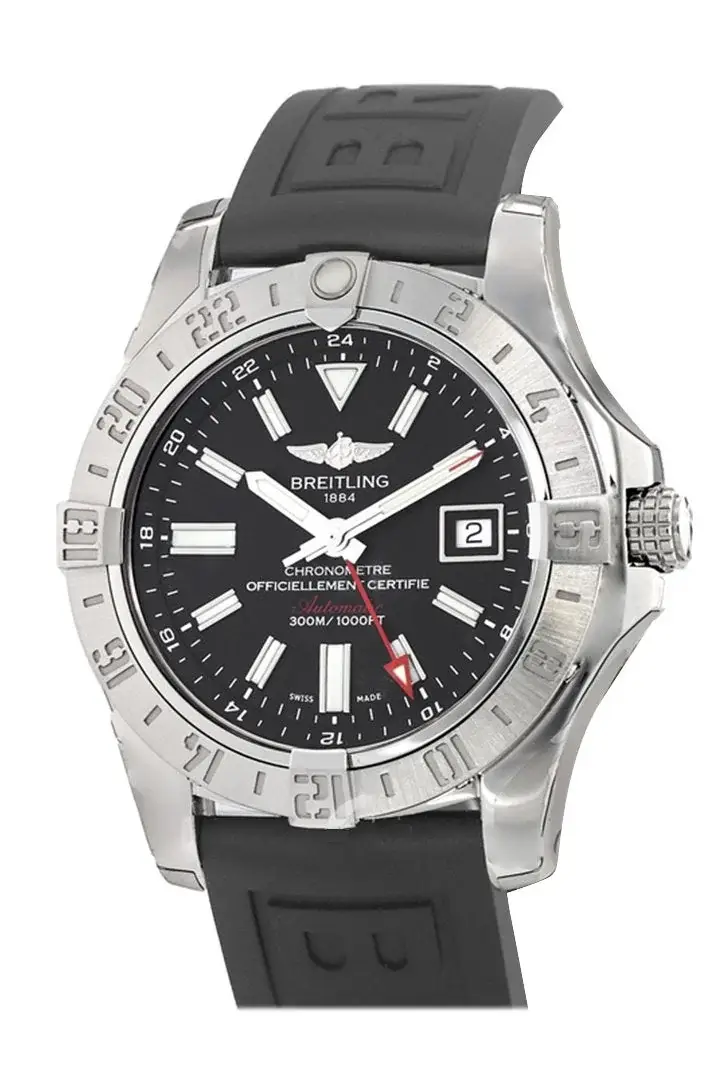 BRE Avener II GMT Black Dial Men’s Watch A3239011-BC35 - image 1