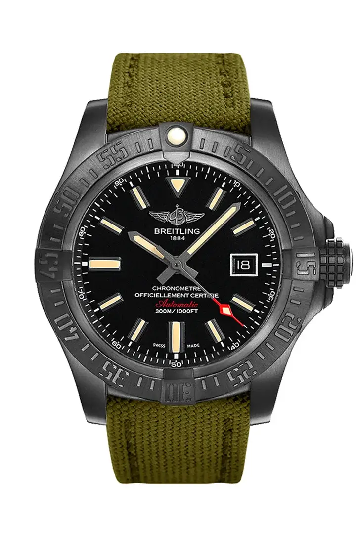 BRE Avenger Blackbird 48mm BLACK FABRIC V1731010 BD12 - image 1