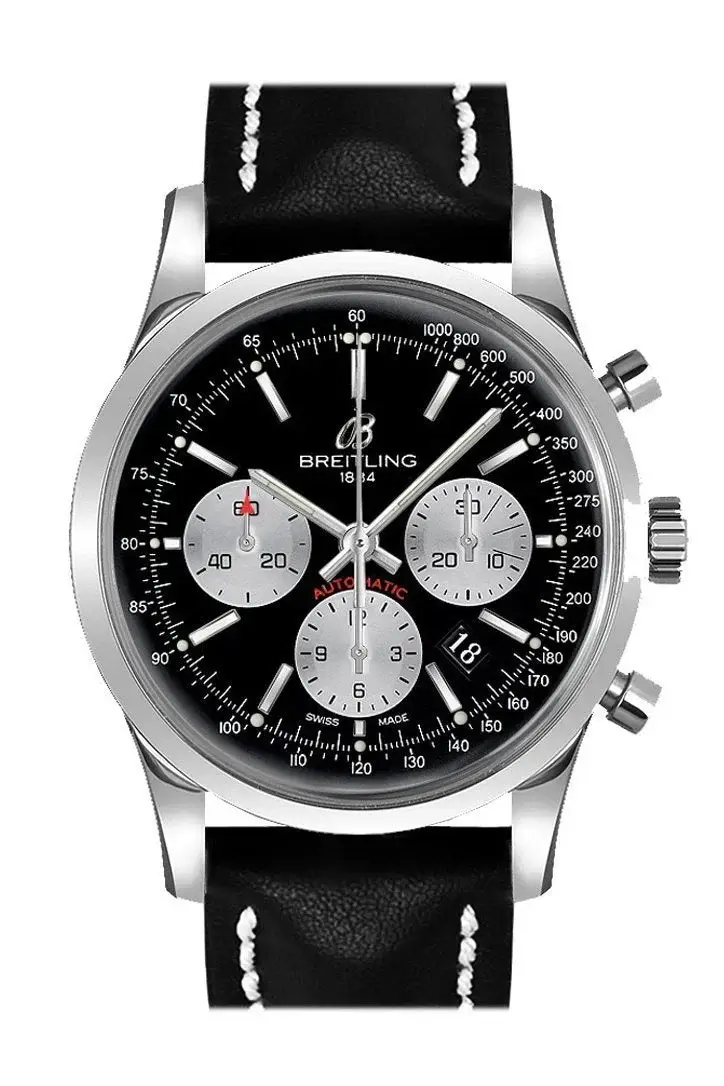 BRE Transocean Chronograph Mens Watch AB015212/BF26-435X - image 2