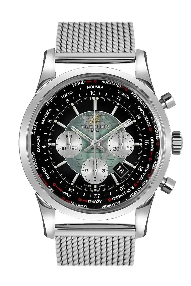 BRE Transocean Stainless Steel 46mm Mens Watch AB0510U4.BB62.152A - image 1