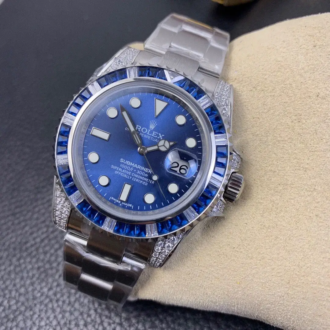 Blue Dial | RLX, Submariner Date Greenwich-Master II 116758 - image 1