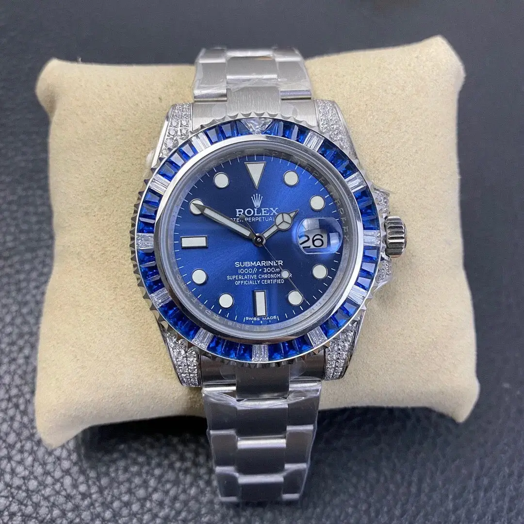Blue Dial | RLX, Submariner Date Greenwich-Master II 116758 - image 4