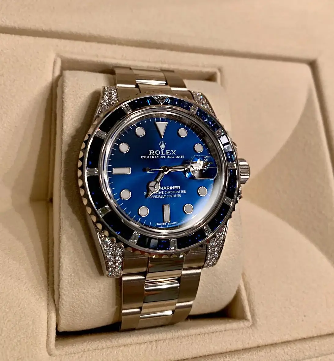 Blue Dial | RLX, Submariner Date Greenwich-Master II 116758 - image 2