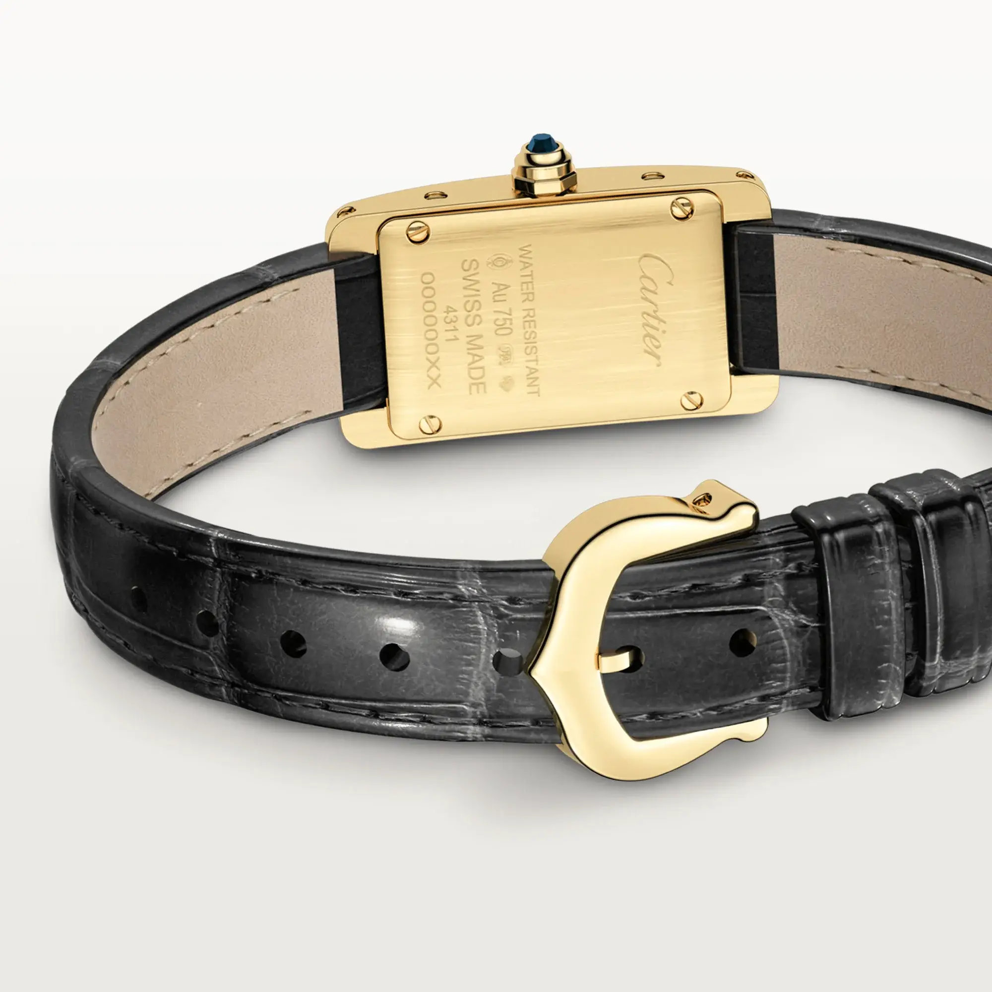 CAR Tank Yellow Gold Men’s Watch, WGTA0041 - image 4