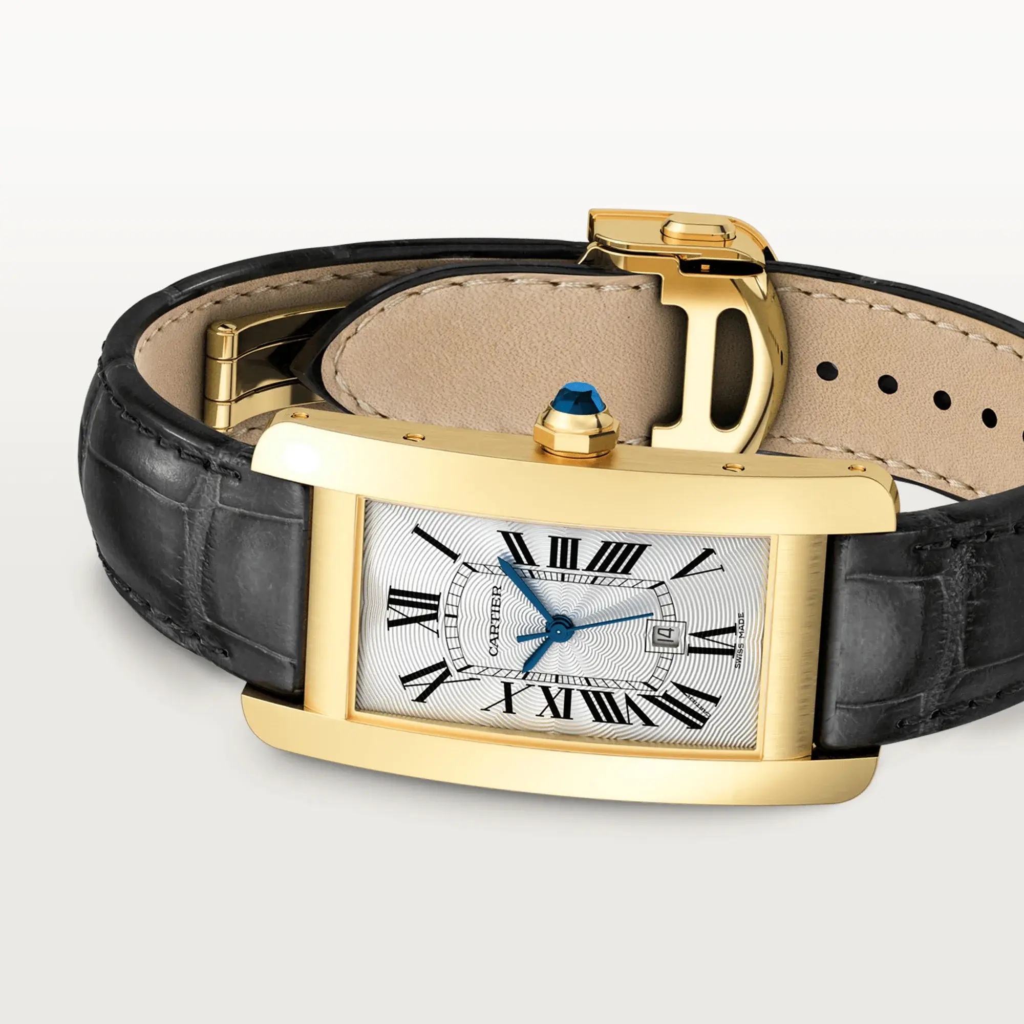 CAR Tank Yellow Gold Men’s Watch, WGTA0041 - image 5