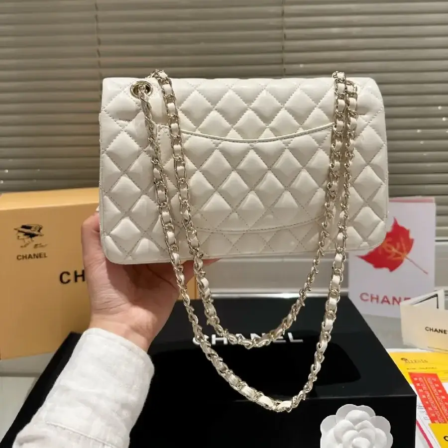 CC CLASSIC FLAP BAG W3817 size: 26*17 CM - image 5