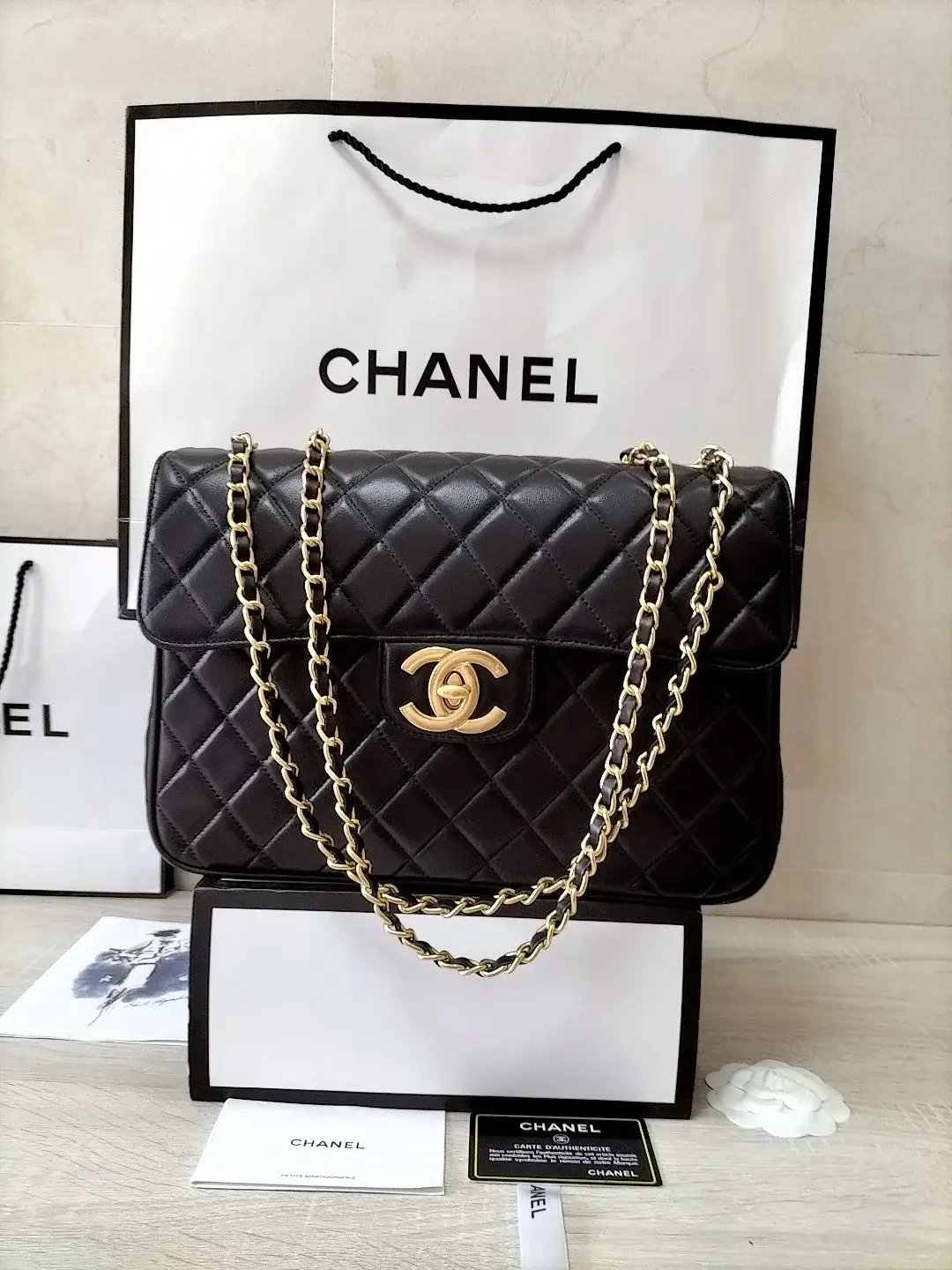 CC Classic Flap Bag size; 30*21*8cm - image 8