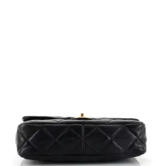 CC Funky Town Flap Bag Quilted Lambskin Large - image 3