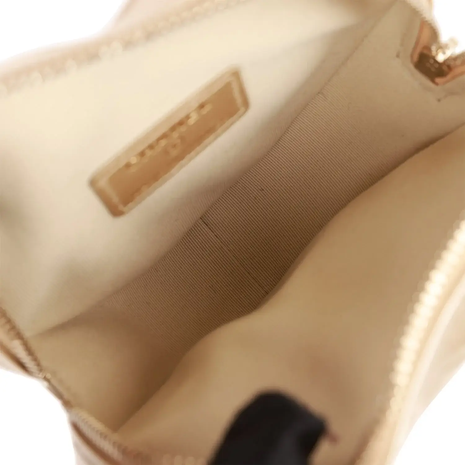 CC In Love Heart Clutch with Chain Gold Lambskin Light Gold - image 2