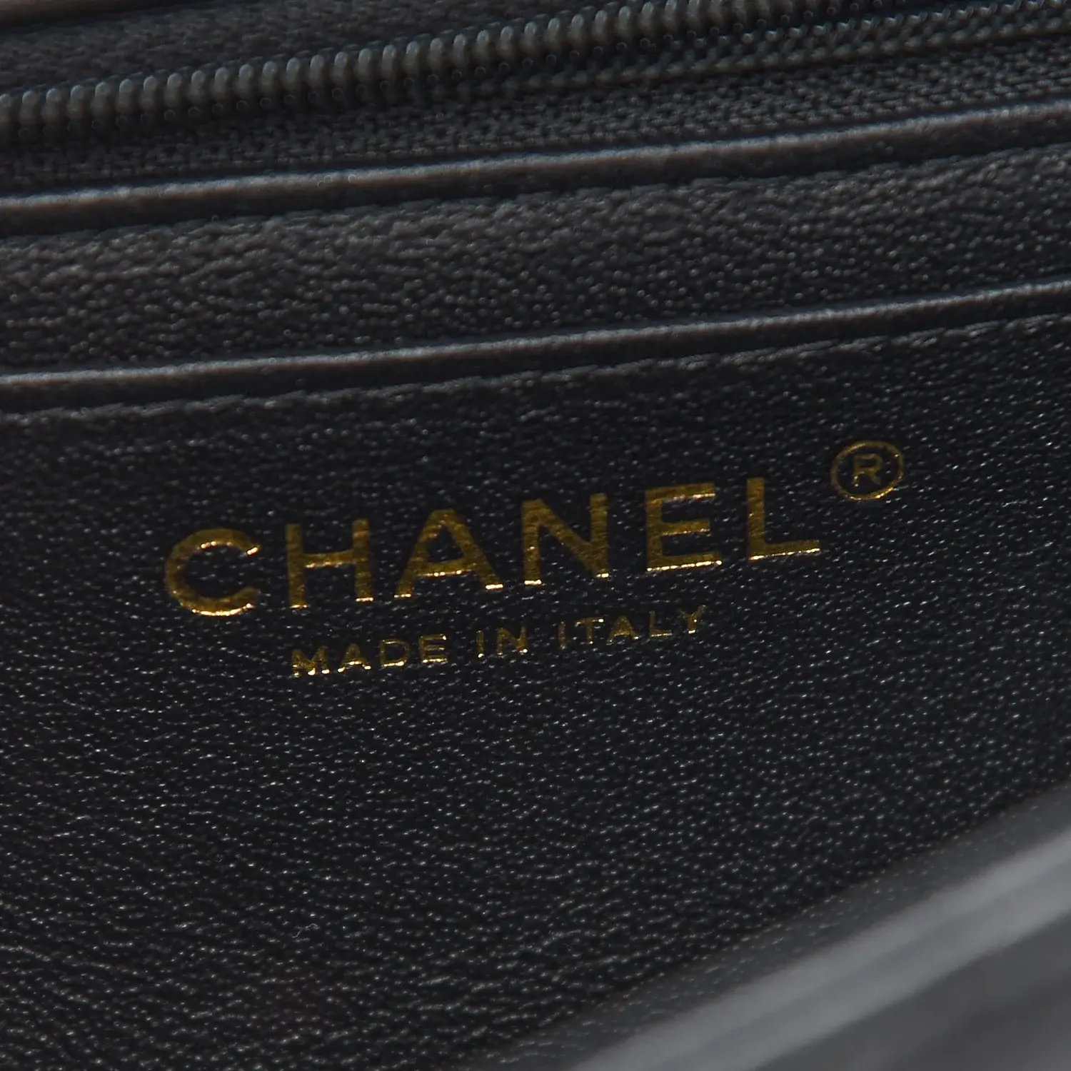 CC Lambskin Quilted Mini Top Handle Rectangular Flap in Black - image 2