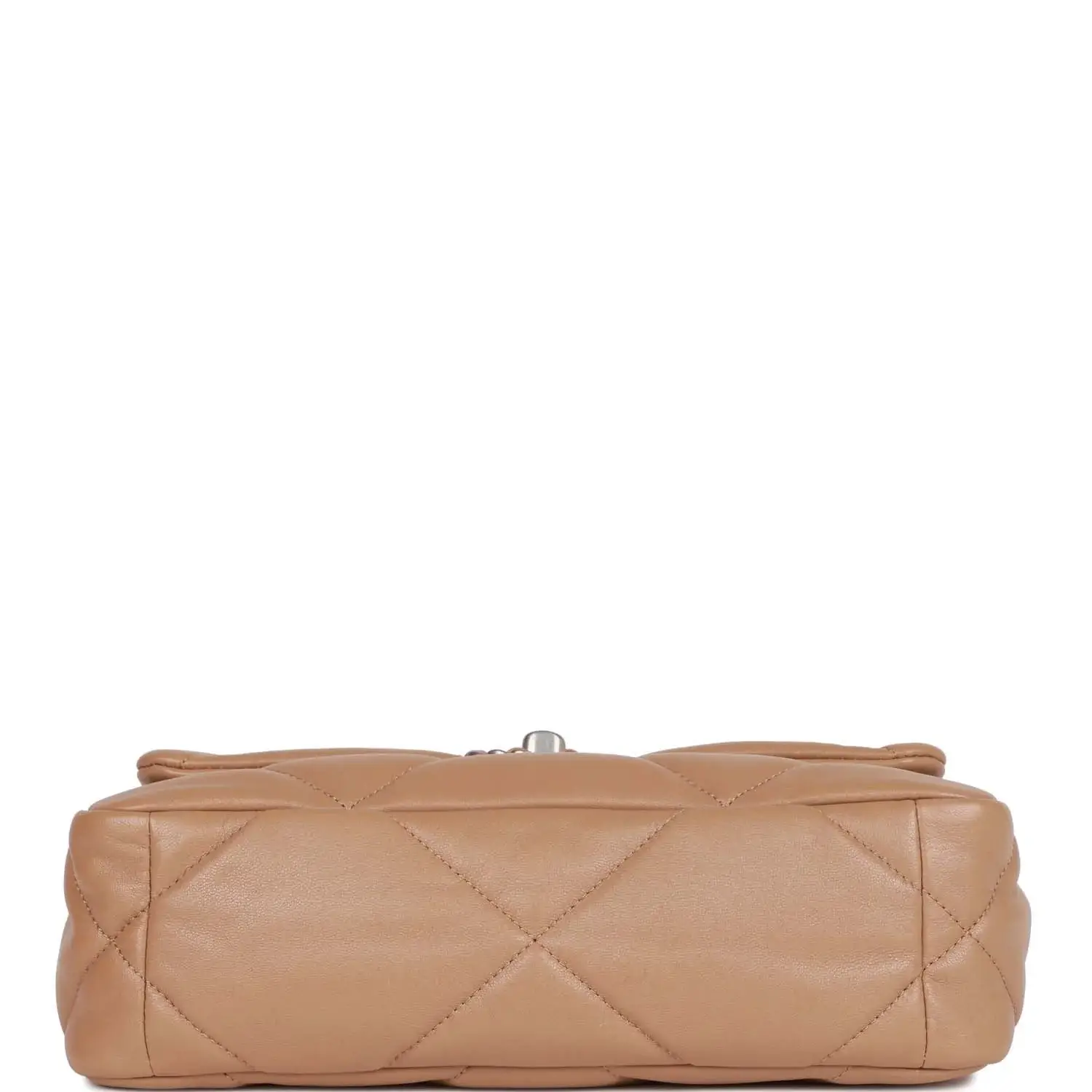 CC Medium 19 Flap Bag Beige Calfskin Mixed Hardware - image 3