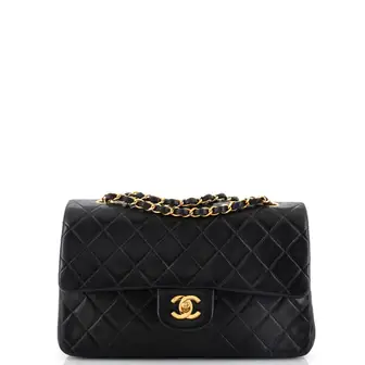 CC Vintage Classic Double Flap Bag Quilted Lambskin Medium - image 3