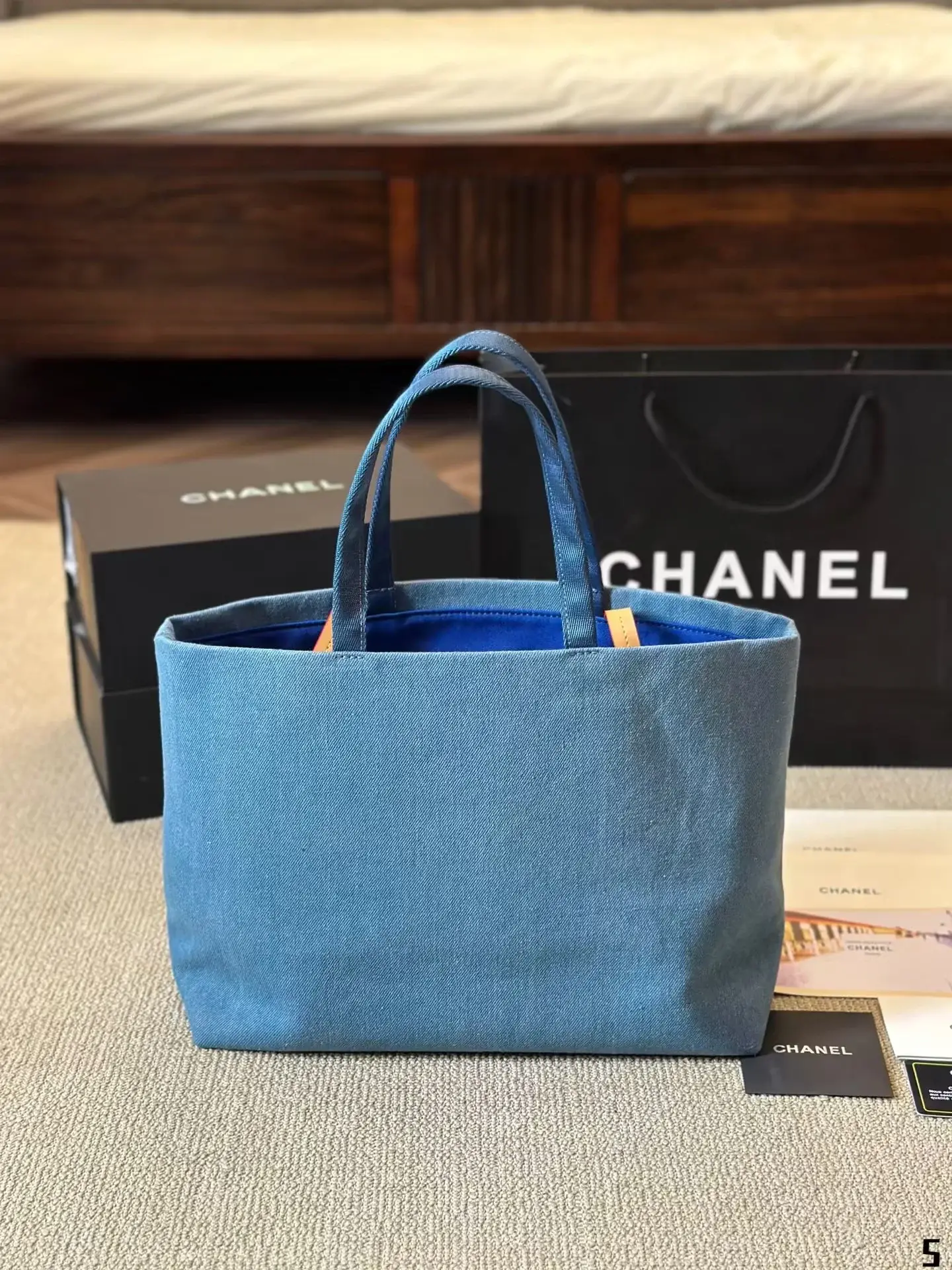 CC new arrival Vintage 24k tote bag size: 33*25 cm - image 7