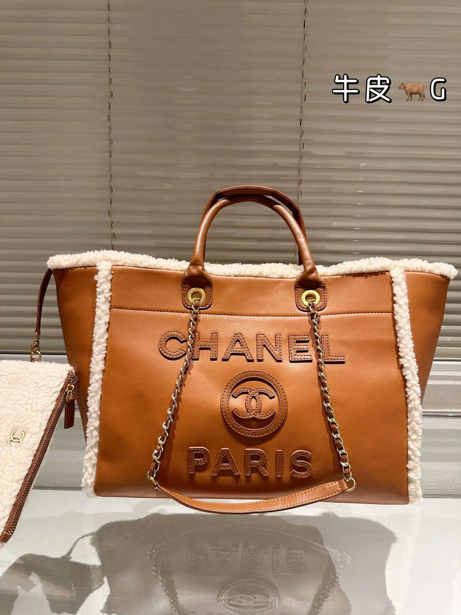 CC new arrival vintage tote bag size: 40*30 cm - image 7