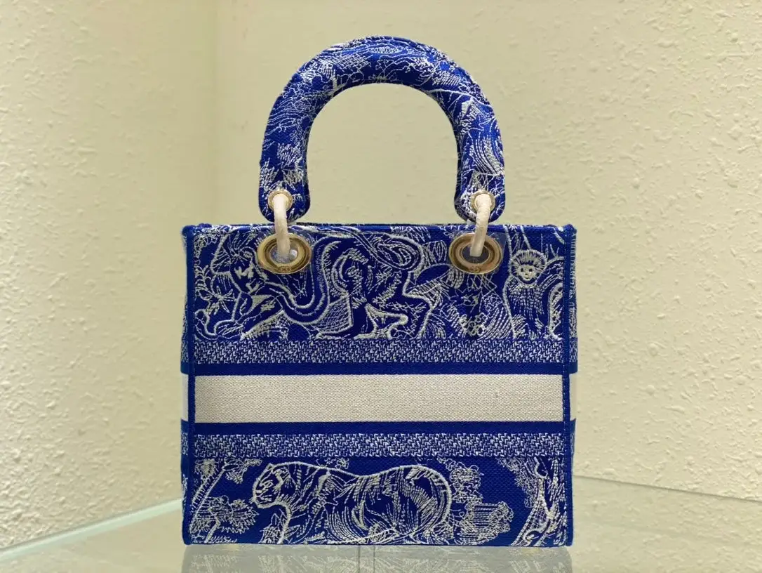 CD Medium Lady D Lite Bag - image 12