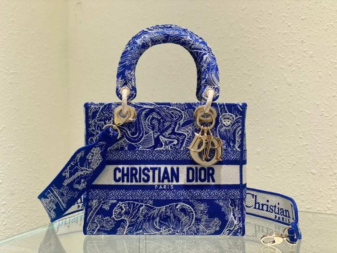 CD Medium Lady D Lite Bag - image 18