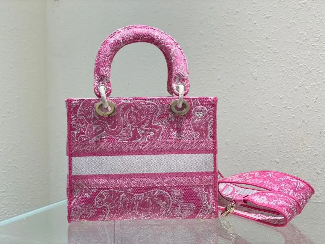 CD Medium Lady D Lite Bag - image 19