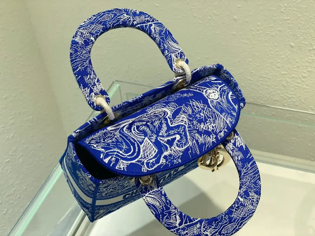 CD Medium Lady D Lite Bag - image 3