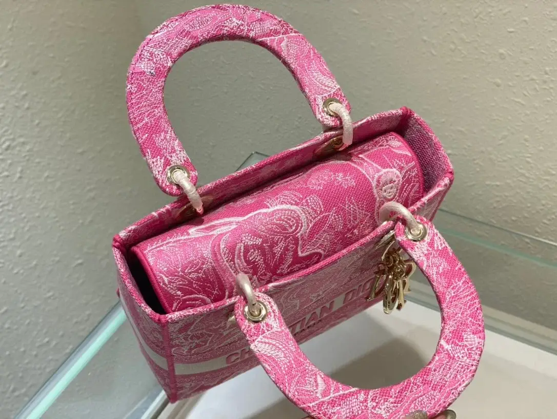 CD Medium Lady D Lite Bag - image 7