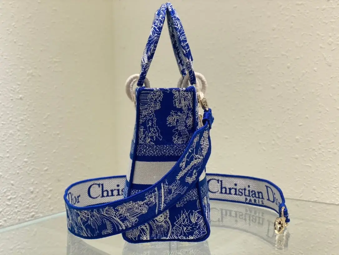 CD Medium Lady D Lite Bag - image 8