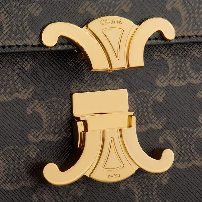 CHAIN SHOULDER BAG TRIOMPHE IN TRIOMPHE CANVAS TAN - image 2