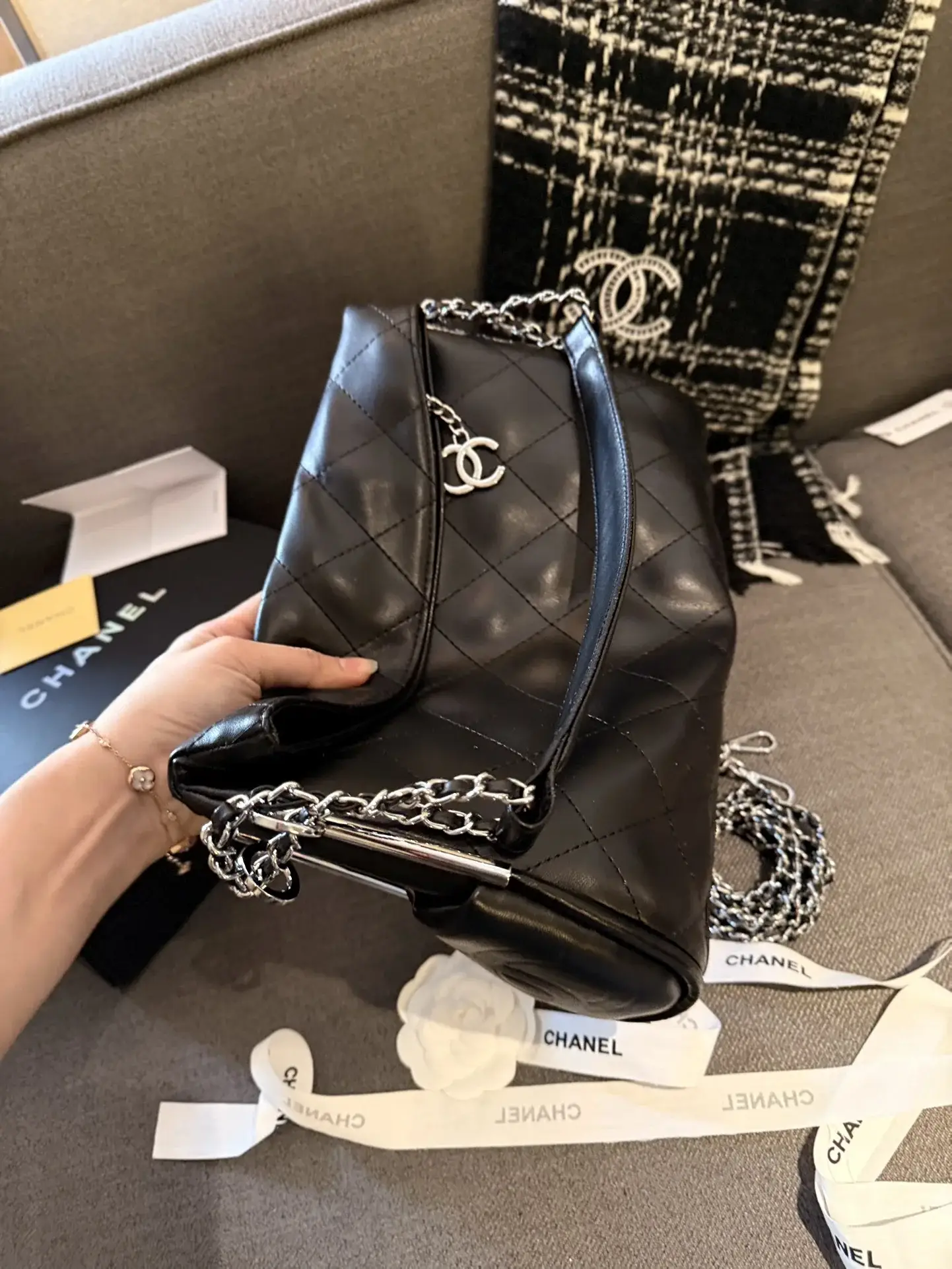 Cc new arrival hobo bag size: 30 cm - image 5