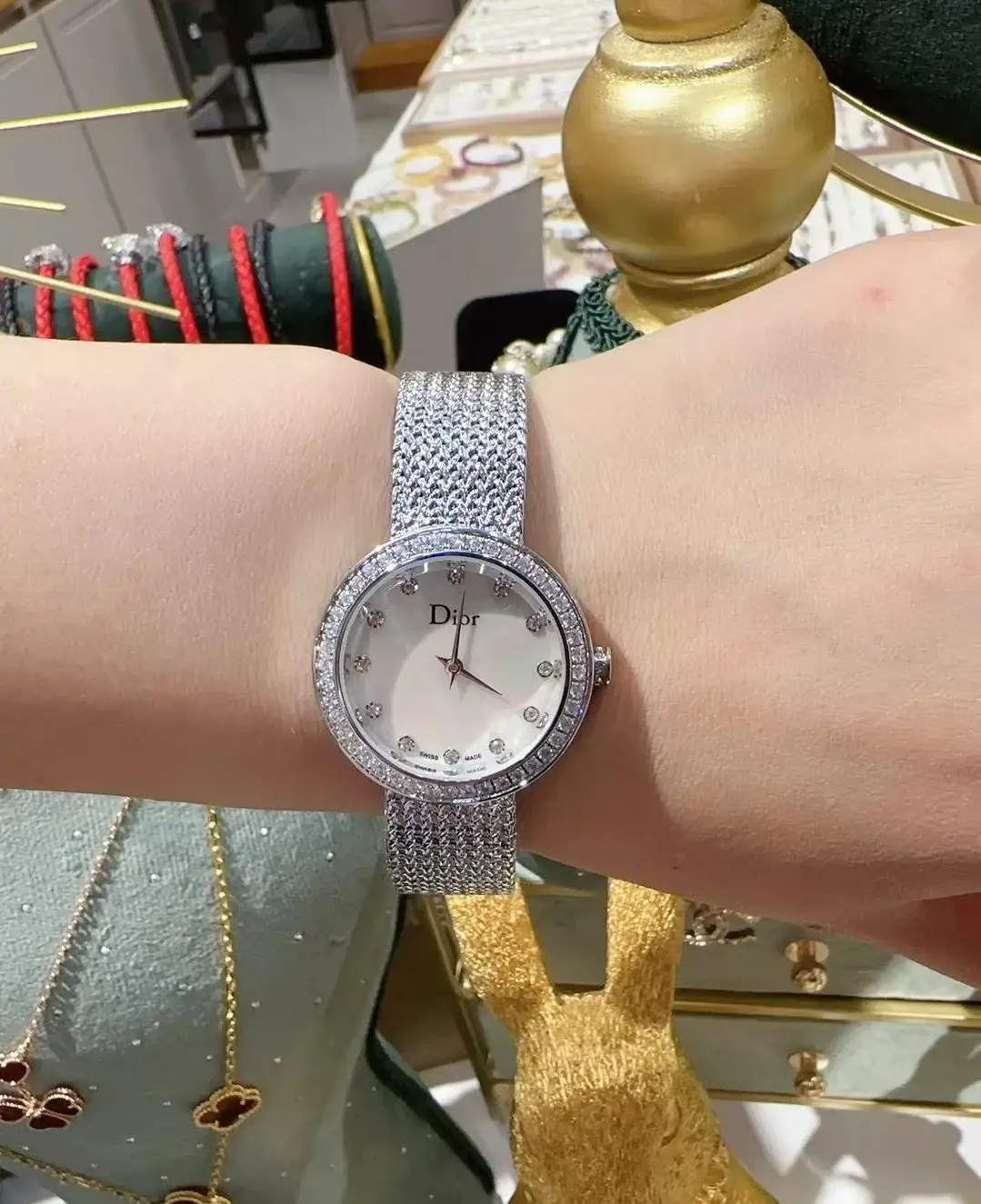 D La Mini D de Dior Satine women watch 30 mm - image 2