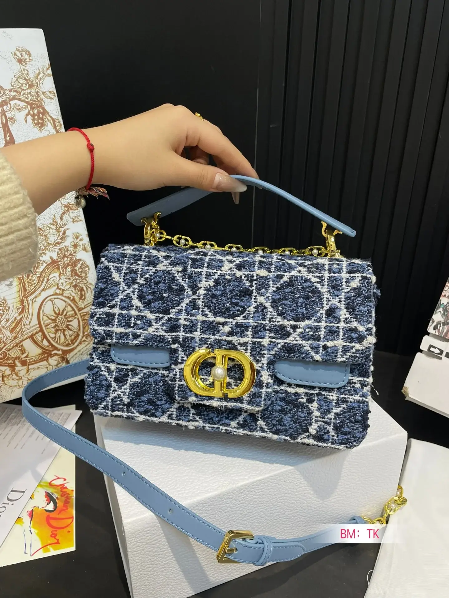 D new arrival Jolie Cannage bag size:22*14cm - image 5