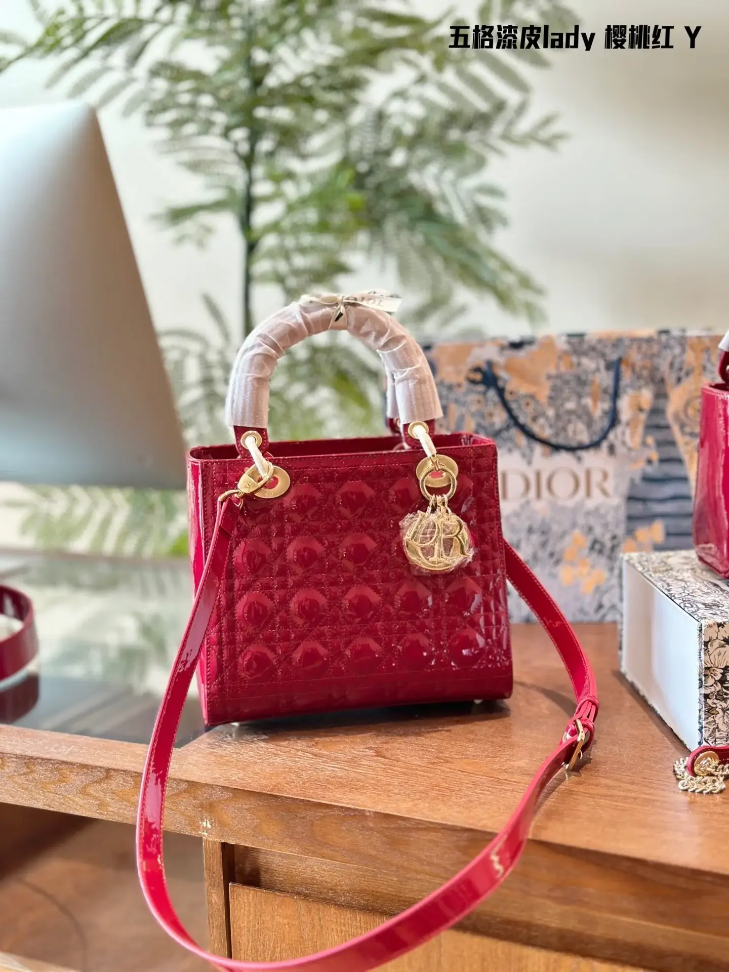 D new arrival red lady bag - image 3