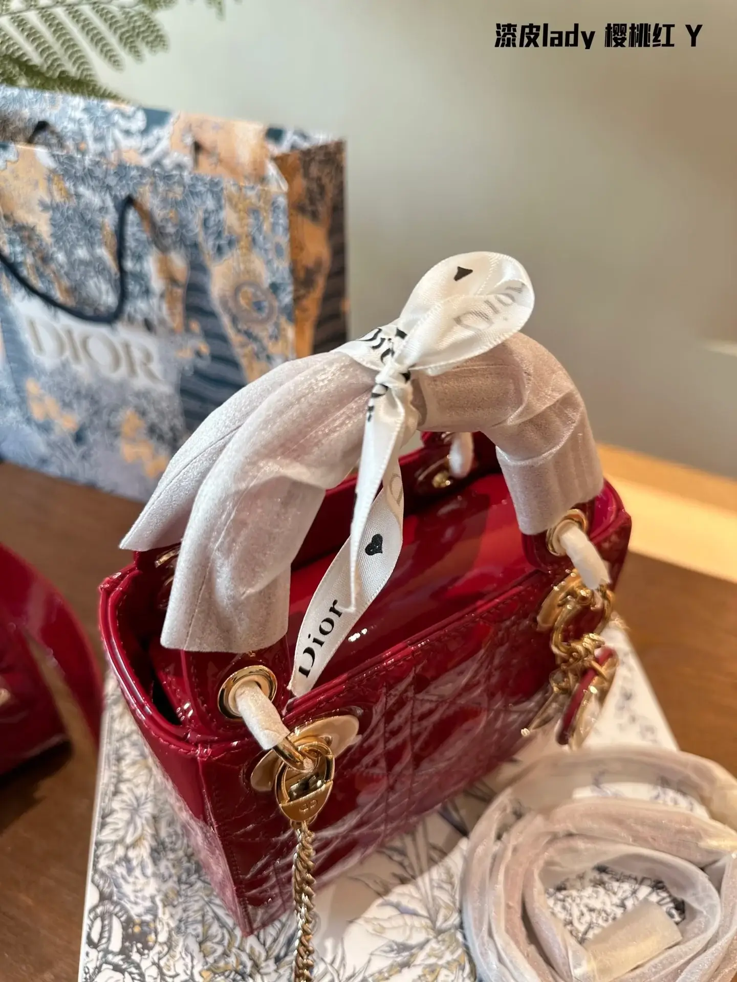 D new arrival red lady bag - image 5