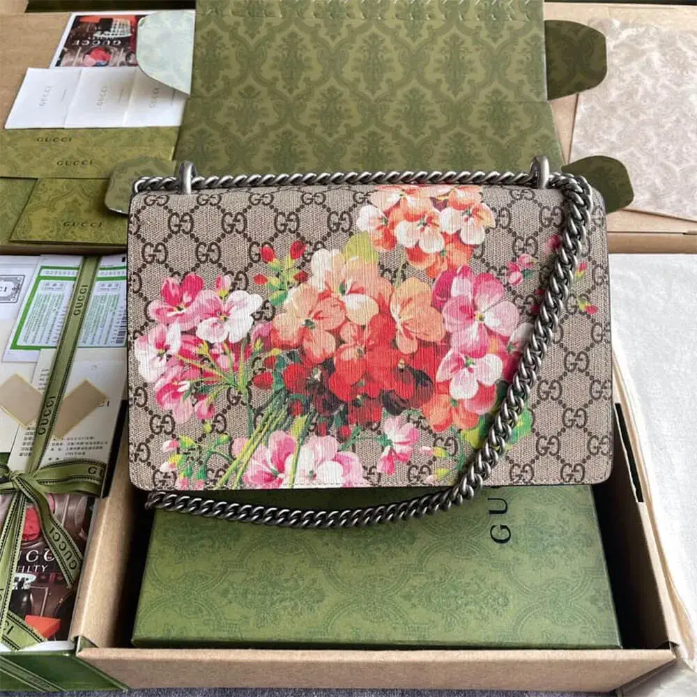 Dionysus GG Blooms small shoulder bag - image 3