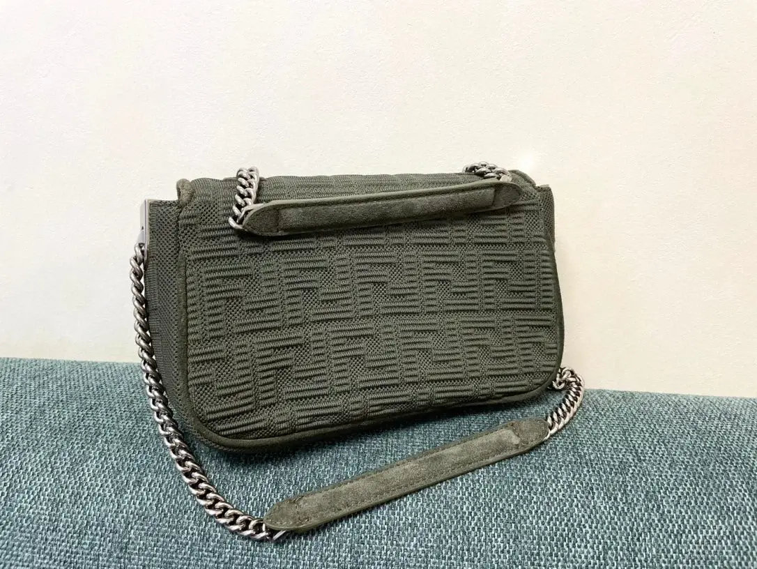 Fd Midi Baguette Chain Bag - image 8