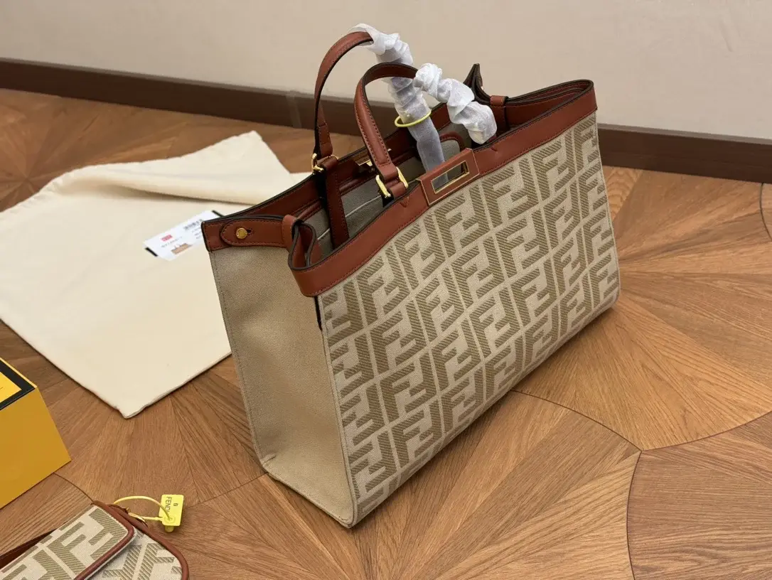 Fen peekabo tote bag size :41*29 cm - image 3