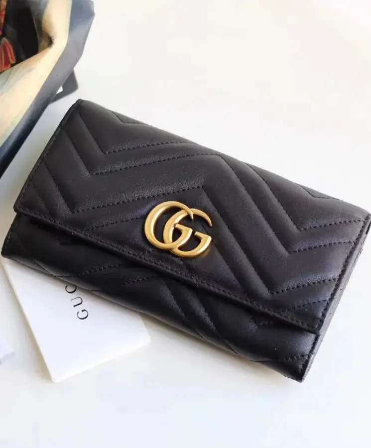 GG GG Marmont continental wallet 443436 - image 2