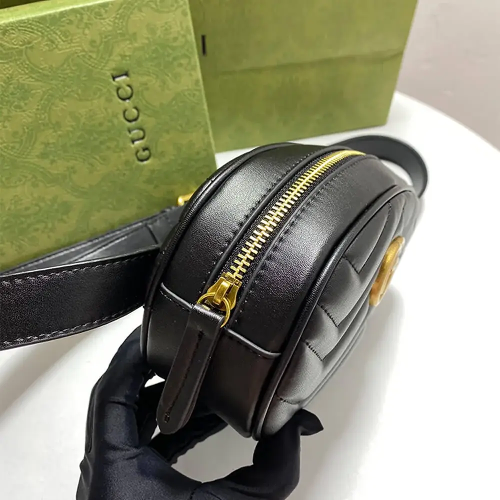 GG Marmont Quilted Leather Belt Bag - image 7