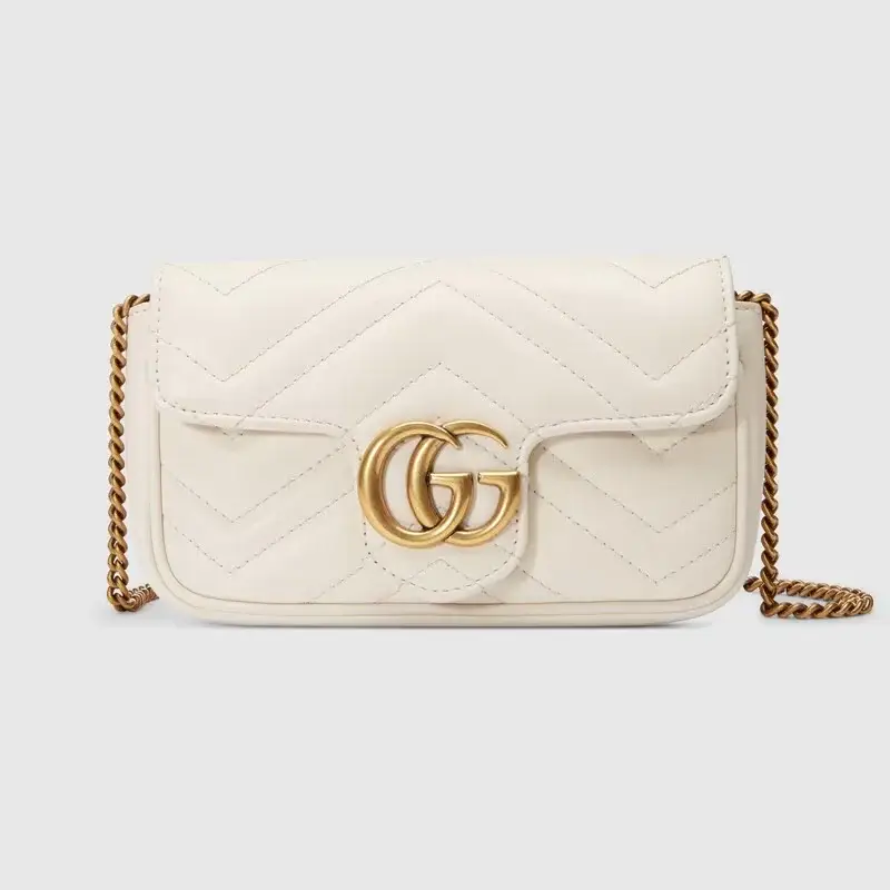 GG Marmont leather super mini bag - image 3