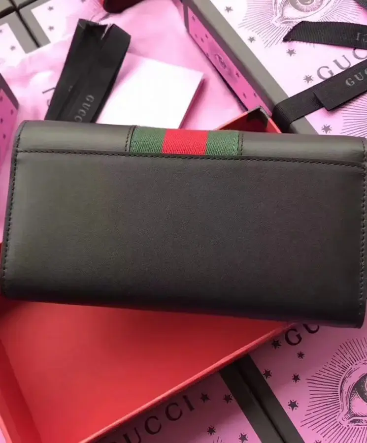 GG Sylvie leather continental wallet 476084 - image 2