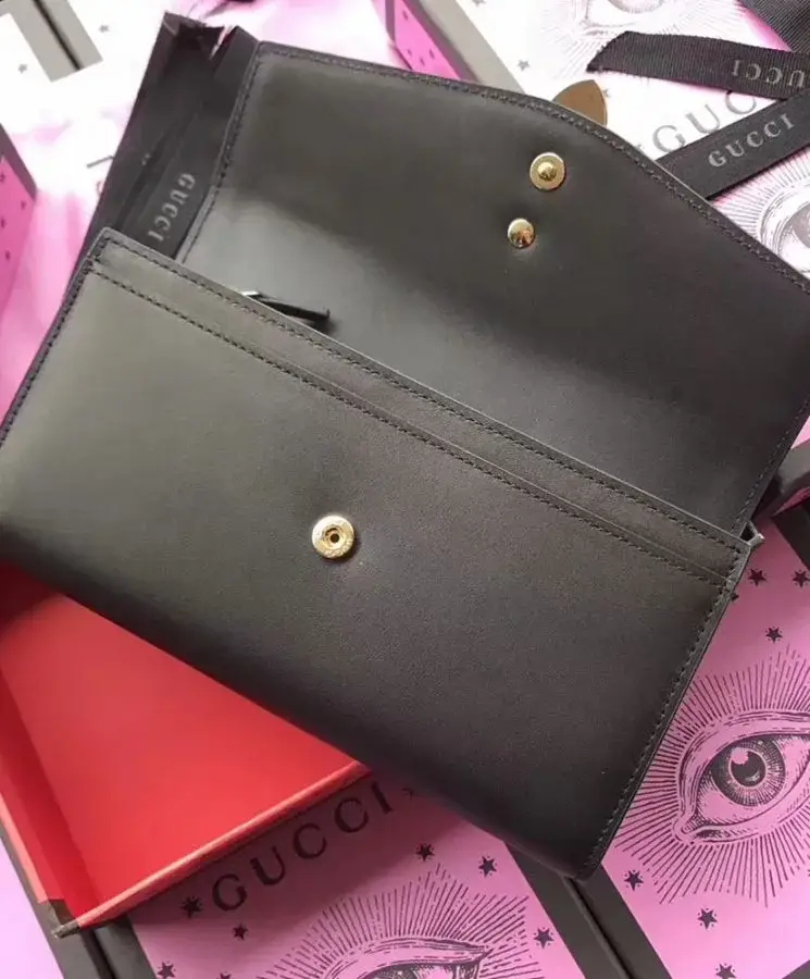 GG Sylvie leather continental wallet 476084 - image 5