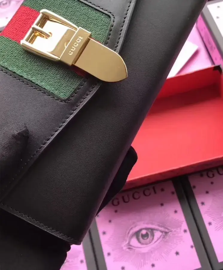 GG Sylvie leather continental wallet 476084 - image 6