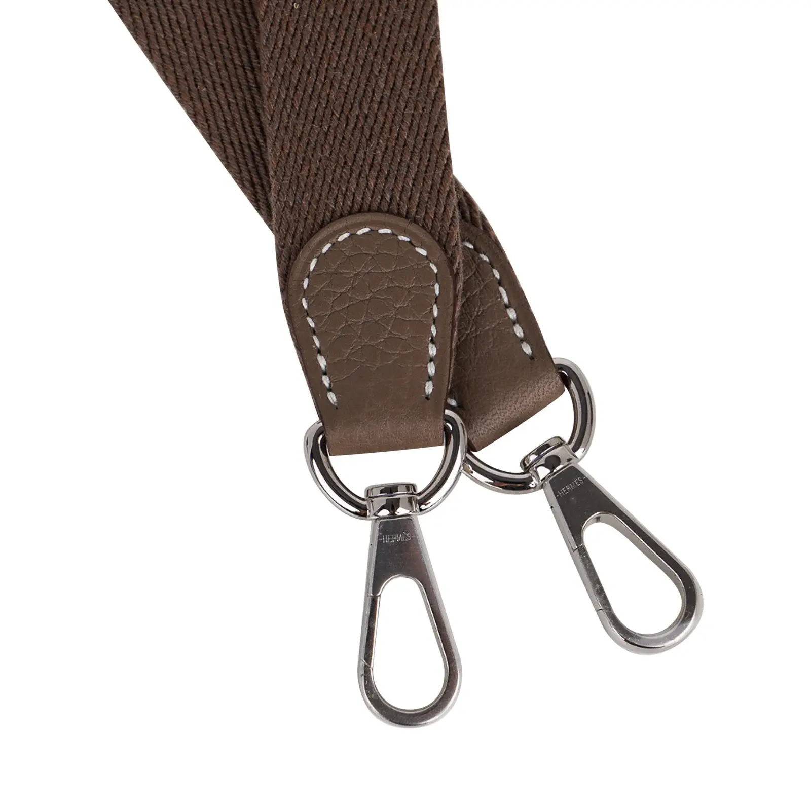 H Evelyne TPM Etoupe Clemence silver Hardware - image 4
