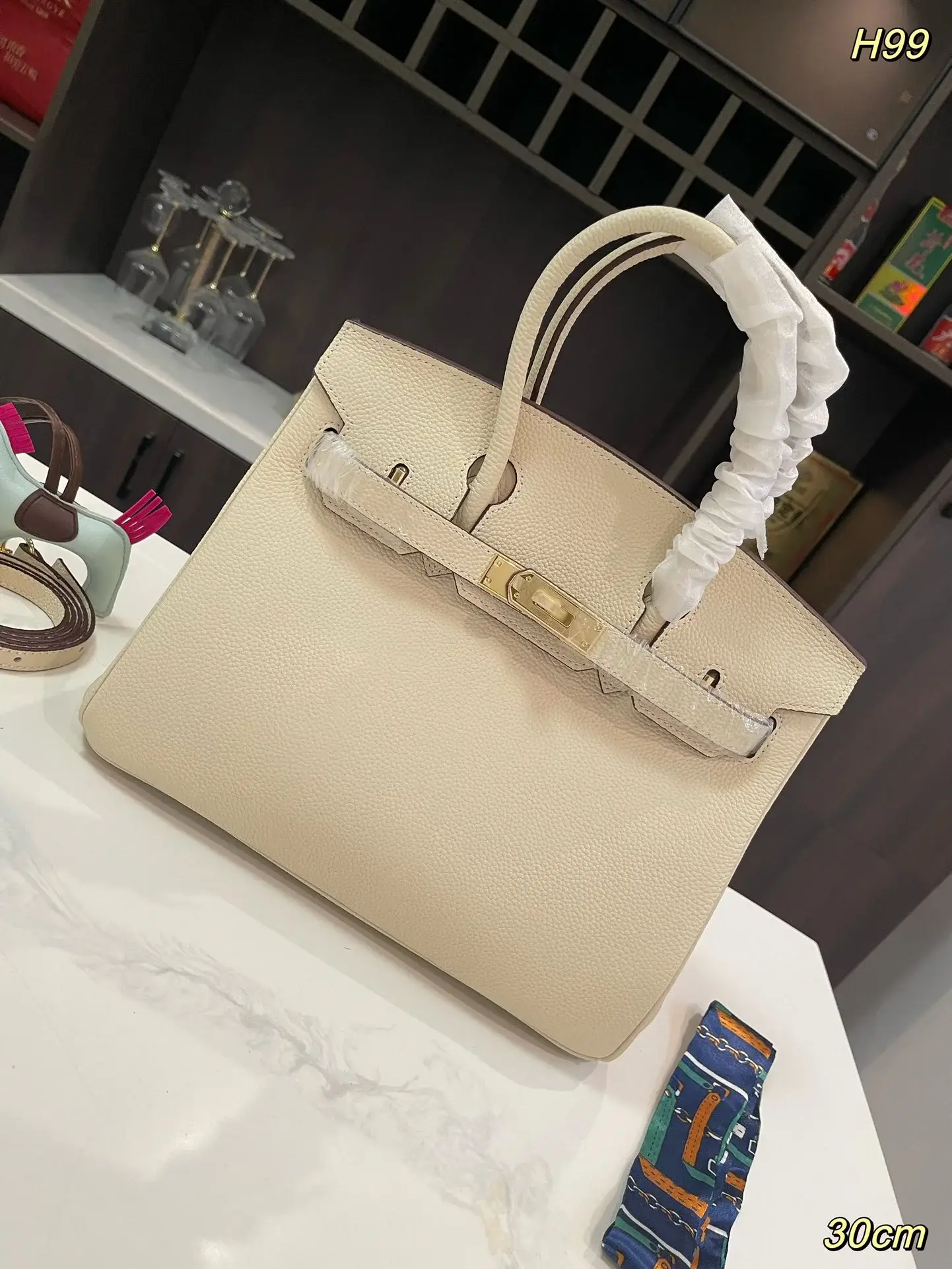 Her new arrival Birkin togo leather 02 size: 30 cm - image 7