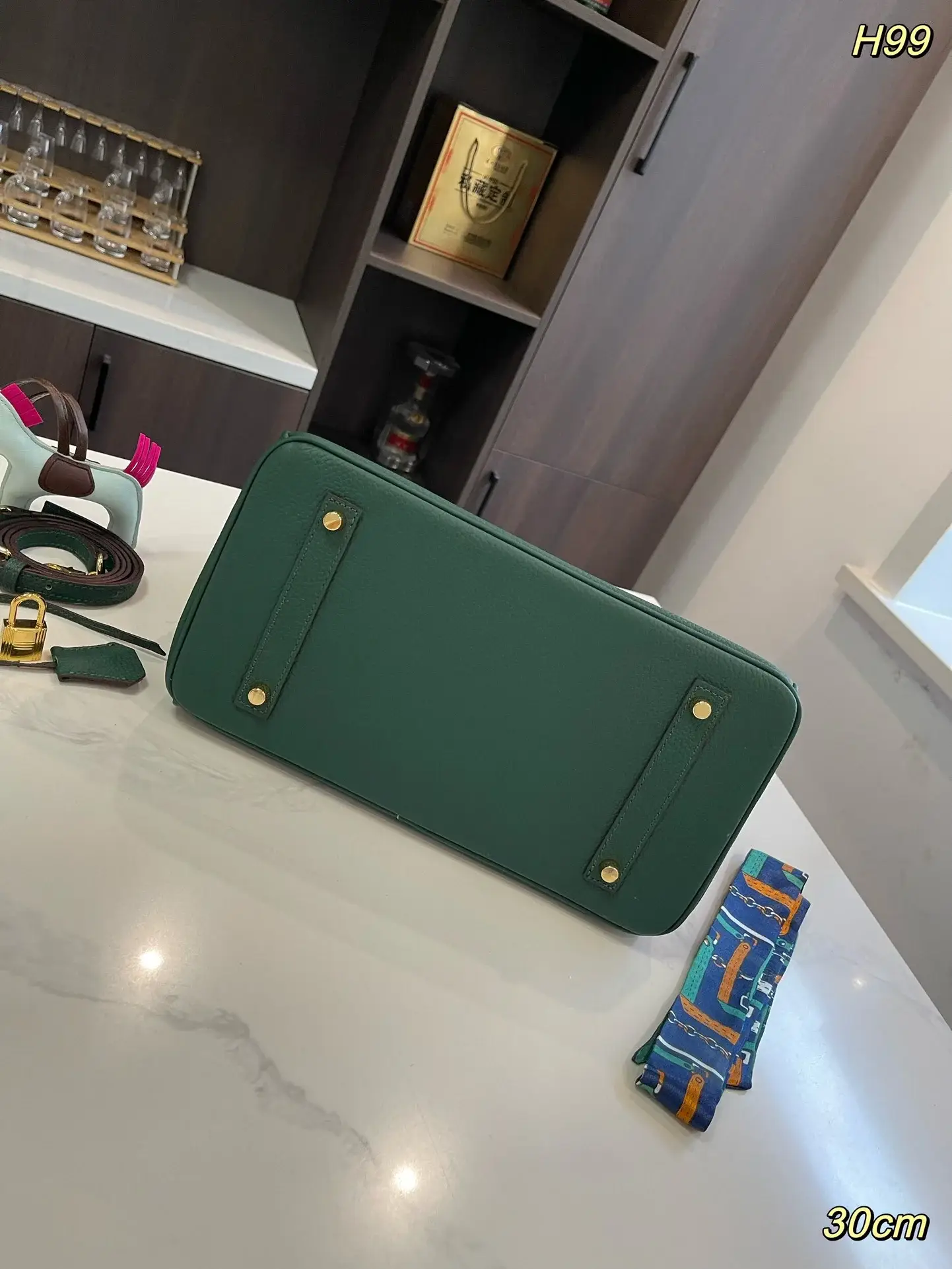 Her new arrival Birkin togo leather 10 size: 30 cm - image 3