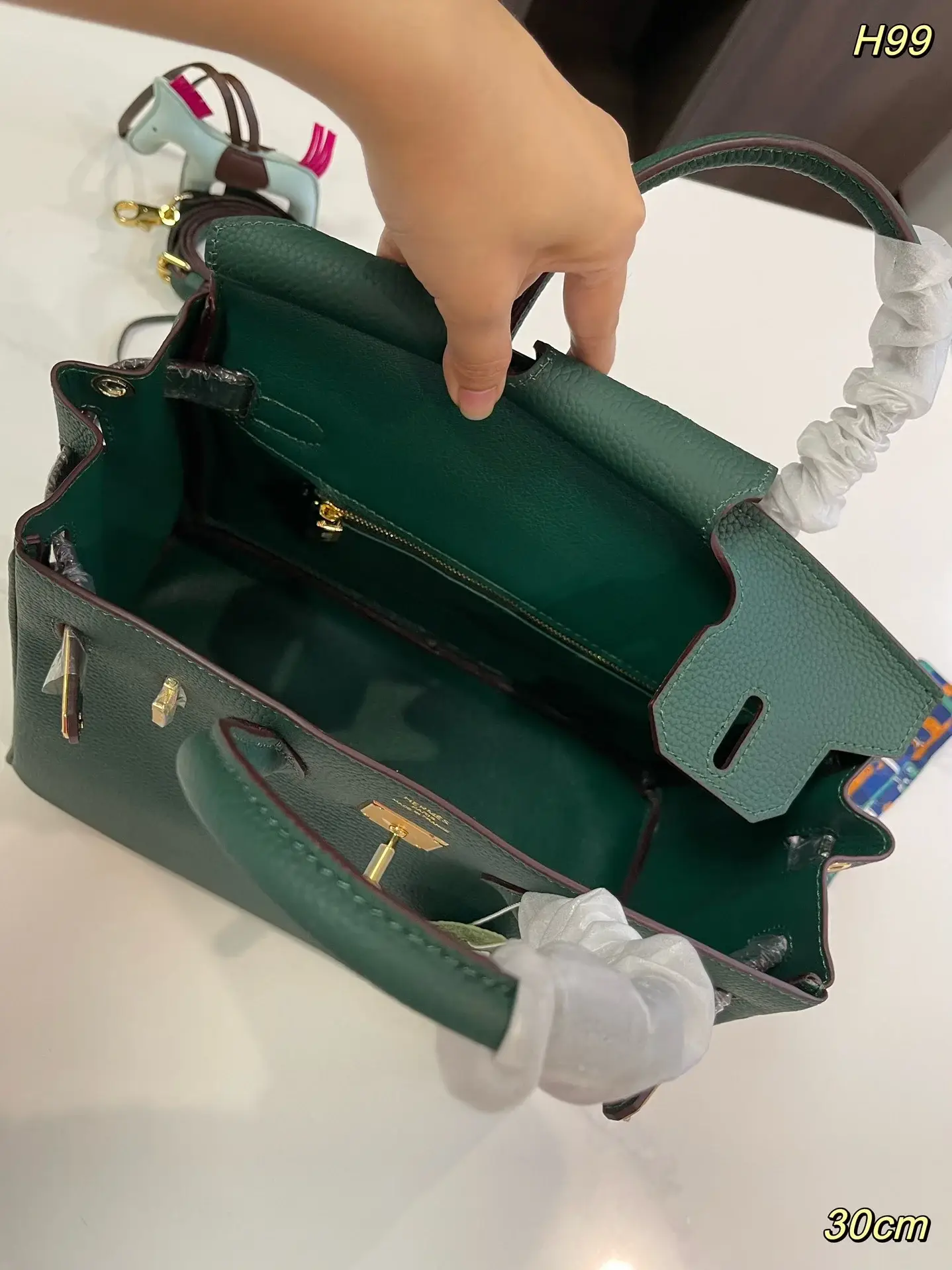 Her new arrival Birkin togo leather 10 size: 30 cm - image 9