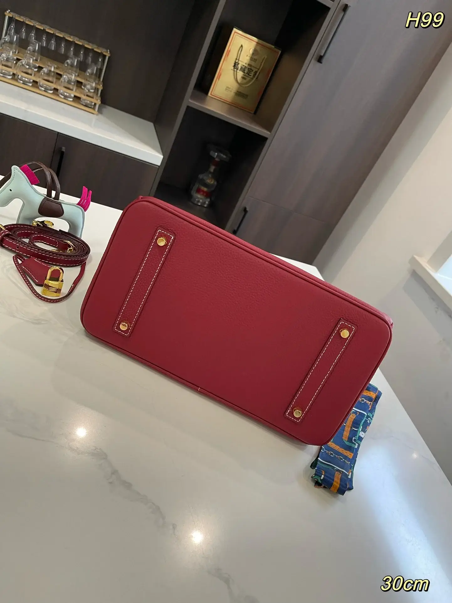 Her new arrival Birkin togo leather 11 size: 30 cm - image 4