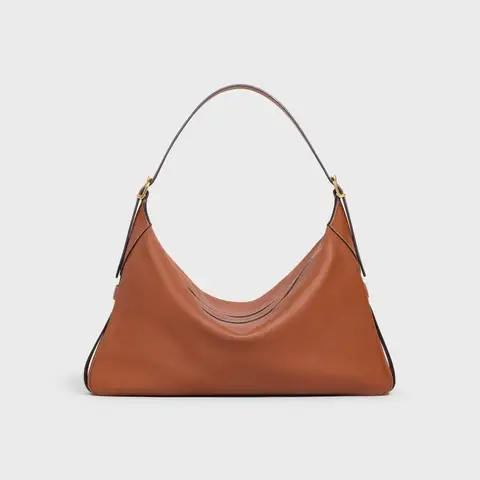 LARGE ROMY IN SUPPLE CALFSKIN TAN - image 2