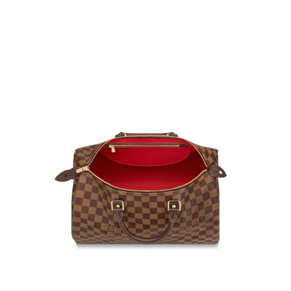 L Damier Ebene Canvas Speedy 35 N41363 - image 5